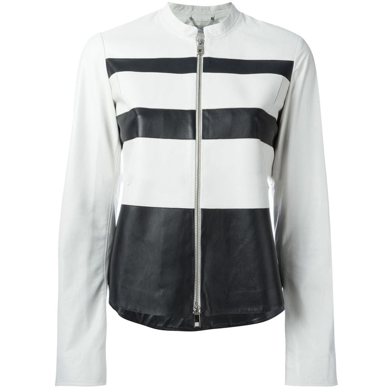 Biker / Motorcycle Jacket - Women Real Lambskin Leather Biker Jacket KW451 - Koza Leathers