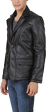 Koza Leathers Men's Real Lambskin Leather Blazer KB035
