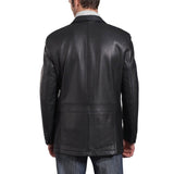 Koza Leathers Men's Real Lambskin Leather Blazer KB080