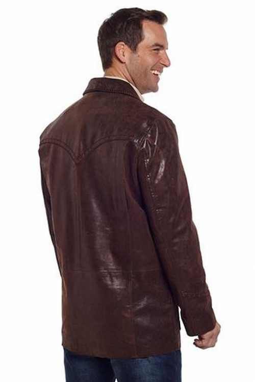 Koza Leathers Men's Real Lambskin Leather Blazer KB086