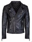 KL Koza Leathers Men's Genuine Lambskin Leather Jacket KP005