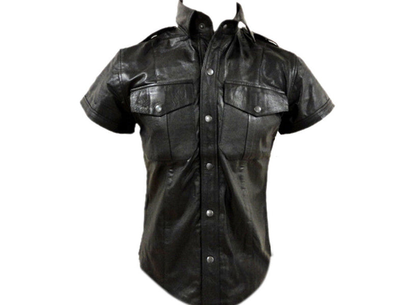 Men's Genuine Leather Shirt – Koza Leathers