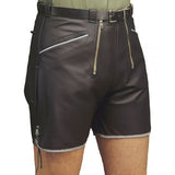 Koza Leathers Men's Real Lambskin Leather Shorts MS022