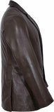 Koza Leathers Men's Real Lambskin Leather Blazer KB169