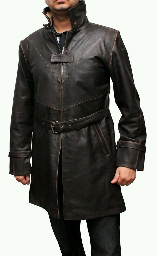 ○日本正規品○ na.e trenchcoat レザートレンチコート Leather