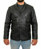 Koza Leathers Men's Real Lambskin Leather Blazer KB172