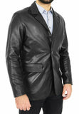 Koza Leathers Men's Real Lambskin Leather Blazer KB173