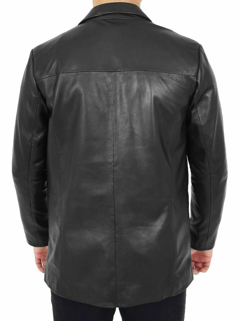 Koza Leathers Men's Real Lambskin Leather Blazer KB173