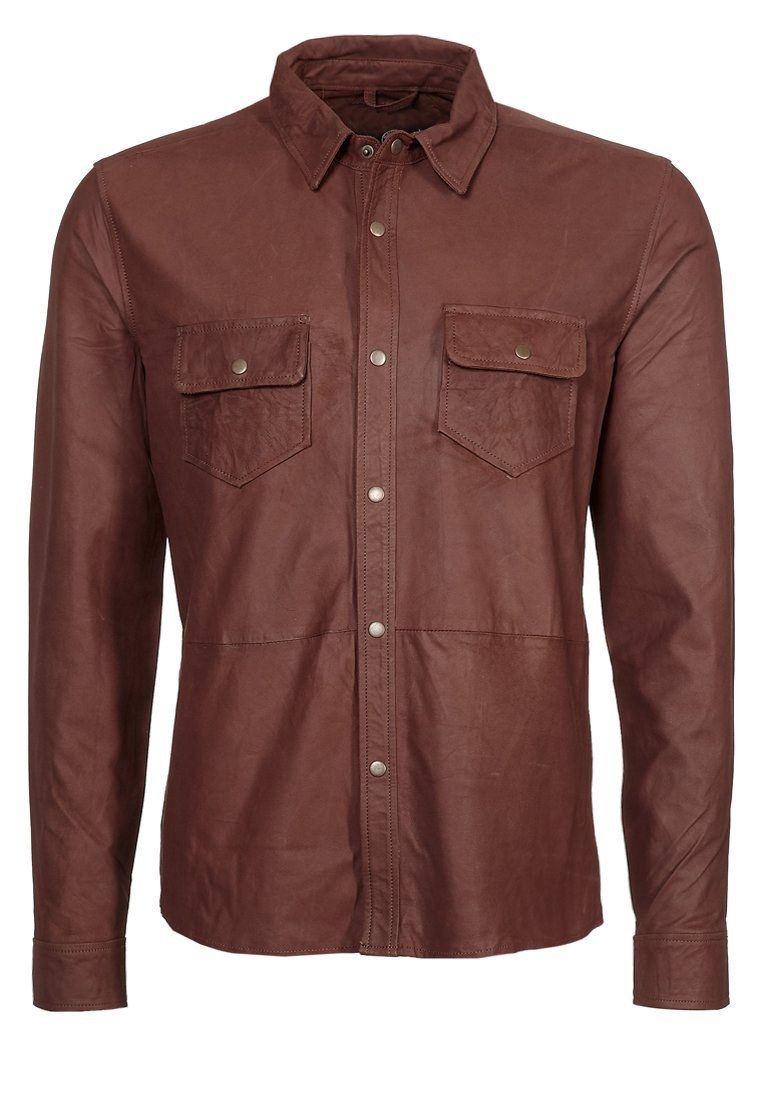 Men's Genuine Leather Shirt – Koza Leathers