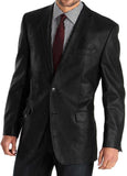 Leather Blazer - Men Real Sheepskin Leather Blazer KB017 - Koza Leathers