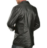 Koza Leathers Men's Real Lambskin Leather Blazer KB160