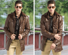 ジャケット・アウター a.testoni Lambskin Leather Combi Jacket s-l500_16_medium.jpg?v=1604764033