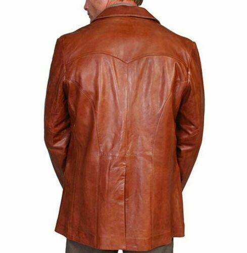 Koza Leathers Men's Real Lambskin Leather Blazer KB163