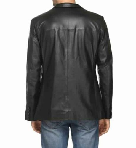 Koza Leathers Men's Real Lambskin Leather Blazer KB165