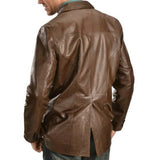 Koza Leathers Men's Real Lambskin Leather Blazer KB090