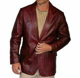 Koza Leathers Men's Real Lambskin Leather Blazer KB159