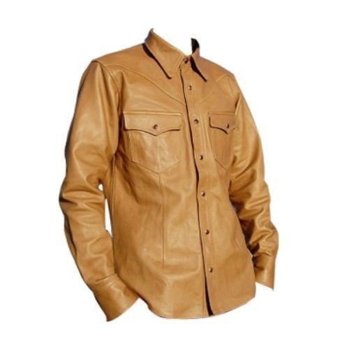 新品未使用　ohtoro Leather Shirt Jacket brown IRO Leather Shirt Jacket in Brown | Lyst