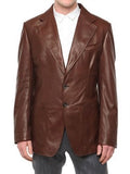 Koza Leathers Men's Real Lambskin Leather Blazer KB089