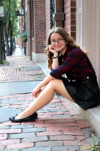 Knee Length Skirt - Women Real Lambskin Leather Mini Skirt WS015 - Koza Leathers